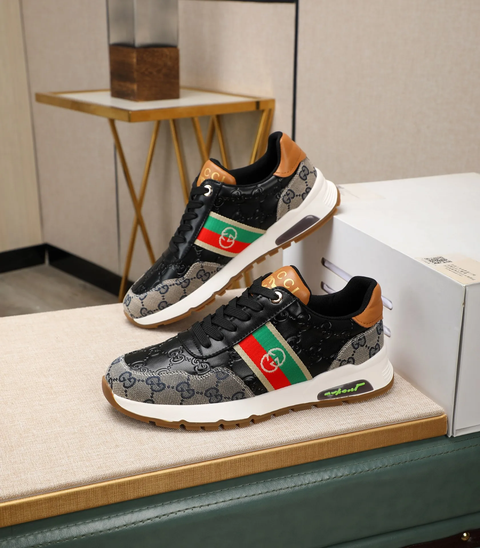 Men's men's shoes💰460 GUCCI🔍🔍2023 latest model On sale at the same time at the counter, original calfskin imported from Italy, genuine leather lining, (high-end, luxury, and class) exquisite workmanship, soles: original soles specially provided by the original factory, ⚠Exclusive double-layer movable molded soles are super comfortable⚠, real photos🎬The real ones are better🔍🔍"High quality·Follow the order" code number 38-44
